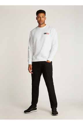 سوئیشرت نباتی مردانه چاپی Tommy Hilfiger - کد 896002934