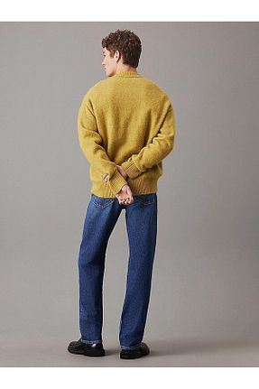 شلوار جین سرمه ای مردانه پاچه ساده Calvin Klein - کد 897231769