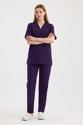 لباس کار بنفش Raven Uniform - کد 896016955