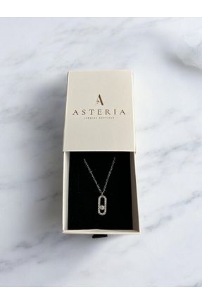 گردنبند استیل ( فولاد ) زنانه استیل (فولاد) Asteria Jewelry - کد 856368636