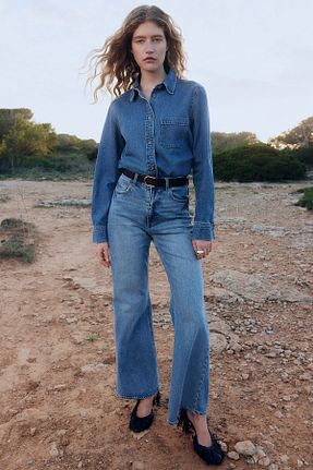 کمربند قهوه ای زنانه چرم مصنوعی H&M - کد 868753926