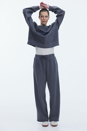 ساق شلواری آبی زنانه پنبه ای H&M - کد 897413257