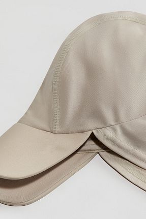 کلاه بژ بچه گانه پنبه ای H&M - کد 897248703