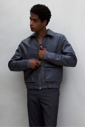 شلوار طوسی مردانه رگولار H&M - کد 896076374