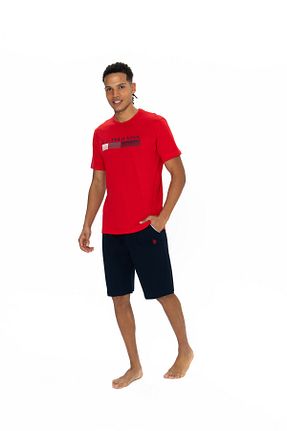 ست لباس راحتی قرمز مردانه لیسانس دار	 U.S. Polo Assn. - کد 896071348