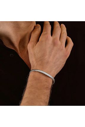 دستبند نقره زنانه 925 عیار ipek silver - کد 896077897