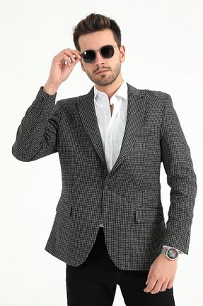 کت مشکی مردانه رگولار ModaPlaza - کد 896072163