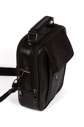 کیف دستی مشکی مردانه سایز متوسط Newish Polo - کد 896080695