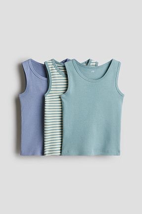 رکابی رنگی بچه گانه بدون آستین H&M - کد 897659645