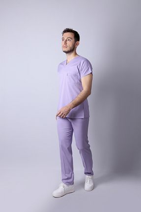 لباس کار بنفش ACESO - کد 695777305
