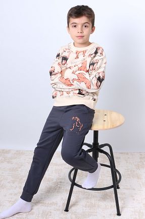 ست گرمکن نارنجی بچه گانه پنبه ای HÇM - کد 897417526