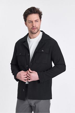کت مشکی مردانه اسلیم فیت Frappoli - کد 896113069
