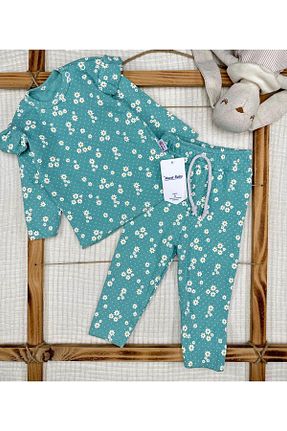 ست نوزادی سبز بچه گانه پنبه ای Murat Baby - کد 896111355