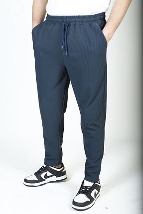 شلوار آبی مردانه لیکرا HOMAN WEAR - کد 896122516