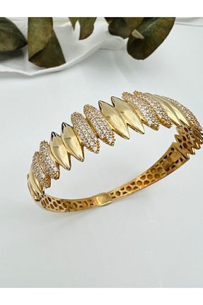 النگو زرد زنانه 14 عیار HZ LORA - کد 896134221