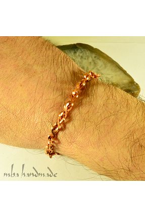 دستبند جواهر متالیک زنانه mba handmade jewelry - کد 896143152