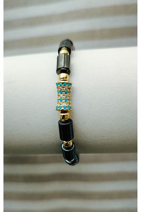 دستبند جواهر طوسی زنانه سنگ طبیعی MagicStone - کد 896145551