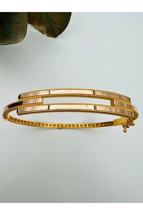 النگو زرد زنانه 14 عیار HZ LORA - کد 896149480