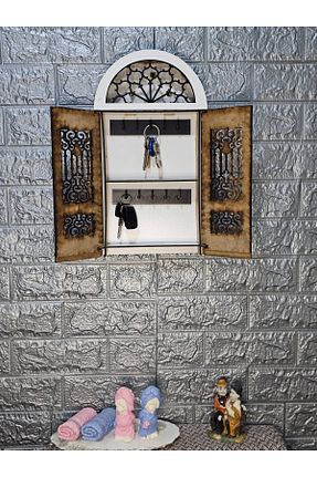 محصول دکوراسیون دیوار سفید چوب NED MDF LAZER DEKARASYON - کد 897427345