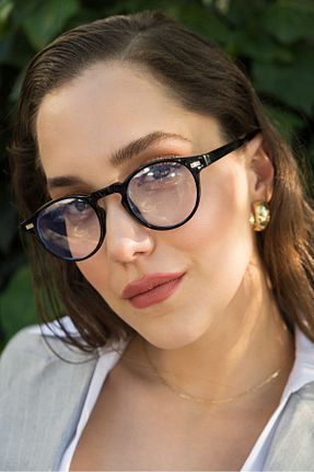 عینک محافظ نور آبی مشکی زنانه 45 MUKEV - کد 896162139