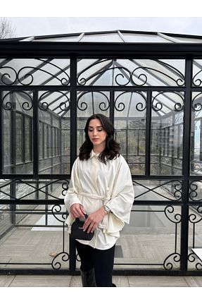 پانچو زنانه پنبه ای berre yazıcı - کد 896168410