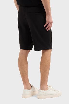 شلوارک و برمودا مشکی مردانه Relaxed Armani Exchange - کد 897429886