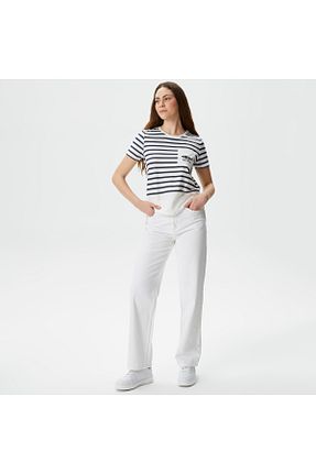 شلوار جین سفید زنانه رگولار Nautica - کد 824417394