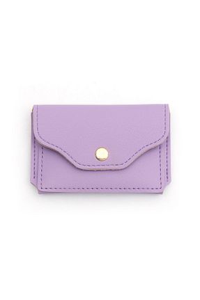 کیف پول بنفش زنانه ابعاد کوچک Womancraft - کد 336333624