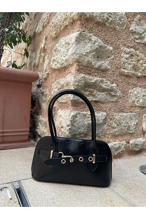 کیف دوشی مشکی زنانه چرم مصنوعی MODA - کد 896255326