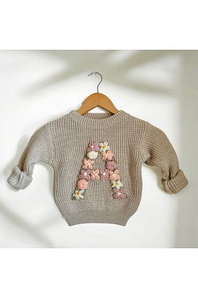 پلیور بژ بچه گانه رگولار Peri Tozu Boutique - کد 896253326