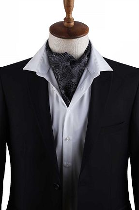 دستمال گردن مشکی مردانه Kravatkolik - کد 813593647