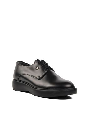 کفش کلاسیک مشکی مردانه چرم خالص Pierre Cardin - کد 896267843