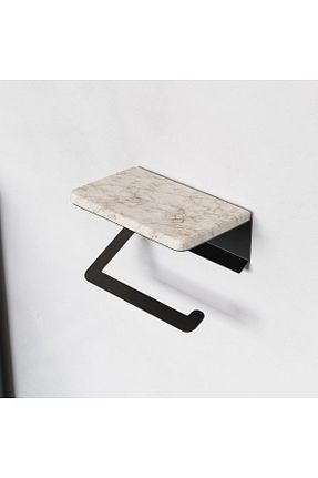 پایه دستمال توالت مشکی Mermer Zift Unique - کد 858646976