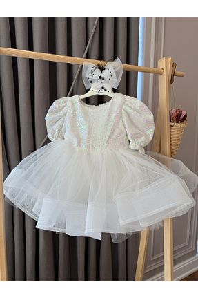 لباس سفید بچه گانه بافتنی Baby - کد 897486085
