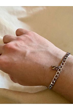 دستبند استیل (فولاد) متالیک زنانه استیل (فولاد) bijoux uniques - کد 896282976
