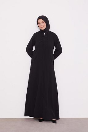 کلاه و ابایا مشکی زنانه پنبه ای Levidor - کد 896301523