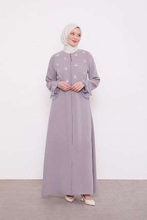 کلاه و ابایا طوسی زنانه بافتنی Levidor - کد 896304580