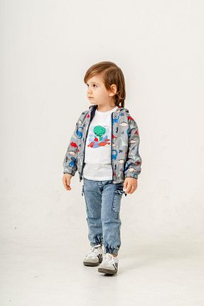 ست بالاتنه و پائین تنه طوسی بچه گانه بافتنی Chicsy Baby - کد 899582066