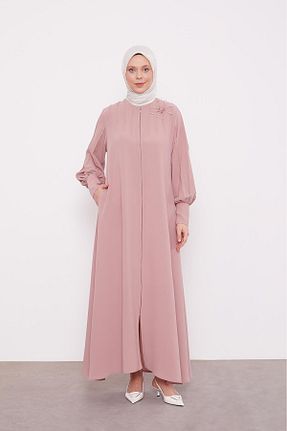 کلاه و ابایا صورتی زنانه بافتنی Levidor - کد 896303630