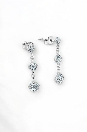 گوشواره نقره زنانه 925 عیار jelux silver - کد 789236587