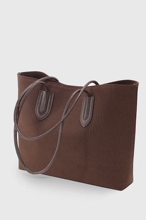 کیف دوشی قهوه ای زنانه جیر Housebags - کد 896293659