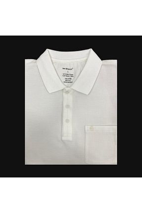 تیشرت سایز بزرگ سفید مردانه تکی Sadık Collection - کد 897488469