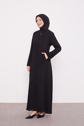 کلاه و ابایا مشکی زنانه بافتنی Levidor - کد 896302749