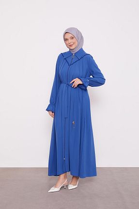 کلاه و ابایا سرمه ای زنانه پنبه پلی استر Levidor - کد 896300609