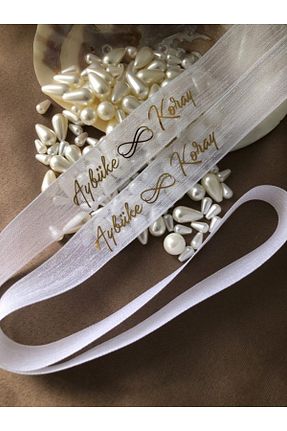 روبان سفید İsabella Accessories - کد 897491061