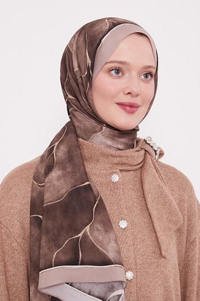 شال قهوه ای زنانه ویسکون Levidor - کد 896324018