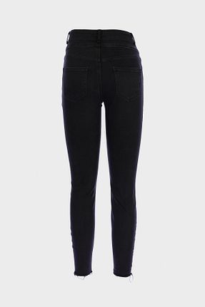 شلوار جین طوسی زنانه پاچه تنگ CROSS JEANS - کد 896314676