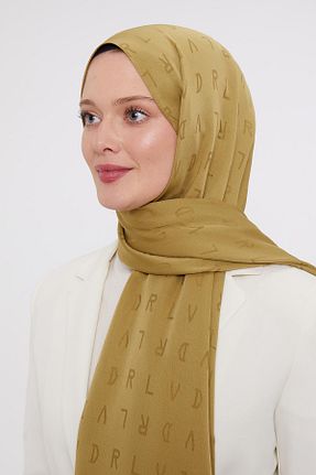 شال سبز زنانه پلی استر Levidor - کد 896299611