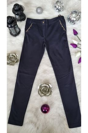 ساق شلواری سرمه ای زنانه بافتنی Butik - کد 896330997