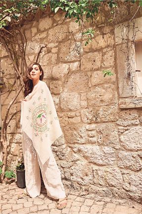شال نباتی زنانه پنبه ای Dosimira - کد 39029677
